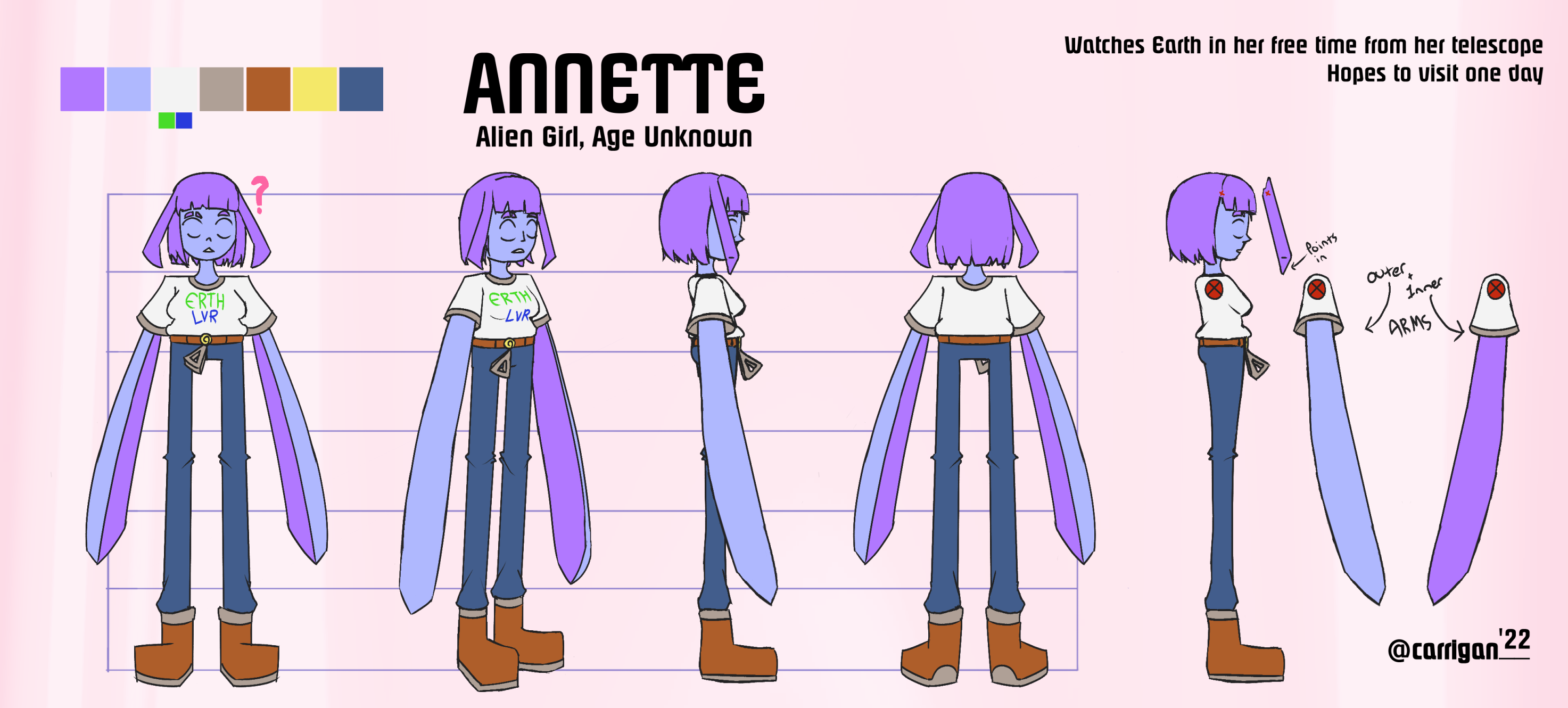 Annette Reference Sheet - School - September 6, 2022